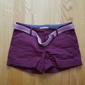 3 for $25 Chino shorts with belt